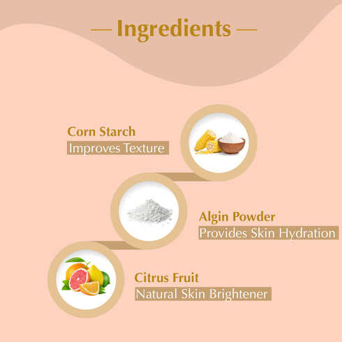 SARA VITAMIN C BEANS WAX 400 + Vit-C Mineral Line Body Mould Mask No-13 ( IN JAR)